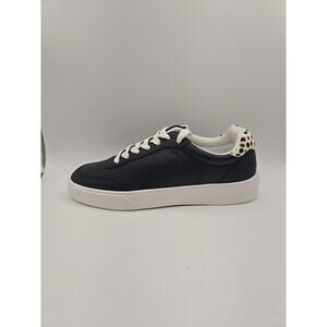 Official Program Sneakers Black/Leopard Print Womens Size 7M New In Box